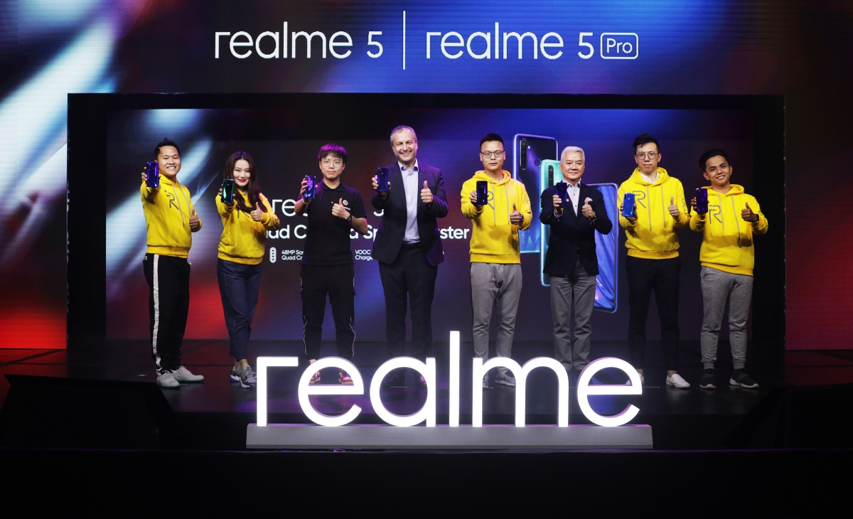 PRESS RELEASE: Realme Philippines leads the sub-P15K smartphone category’s leap to quad-camera with new realme 5 series