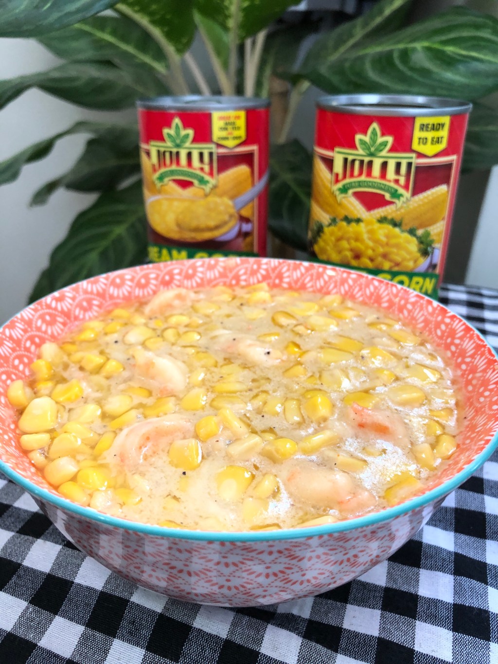 Buttered Shrimp Corn Recipe with Jolly&nbsp;Corn