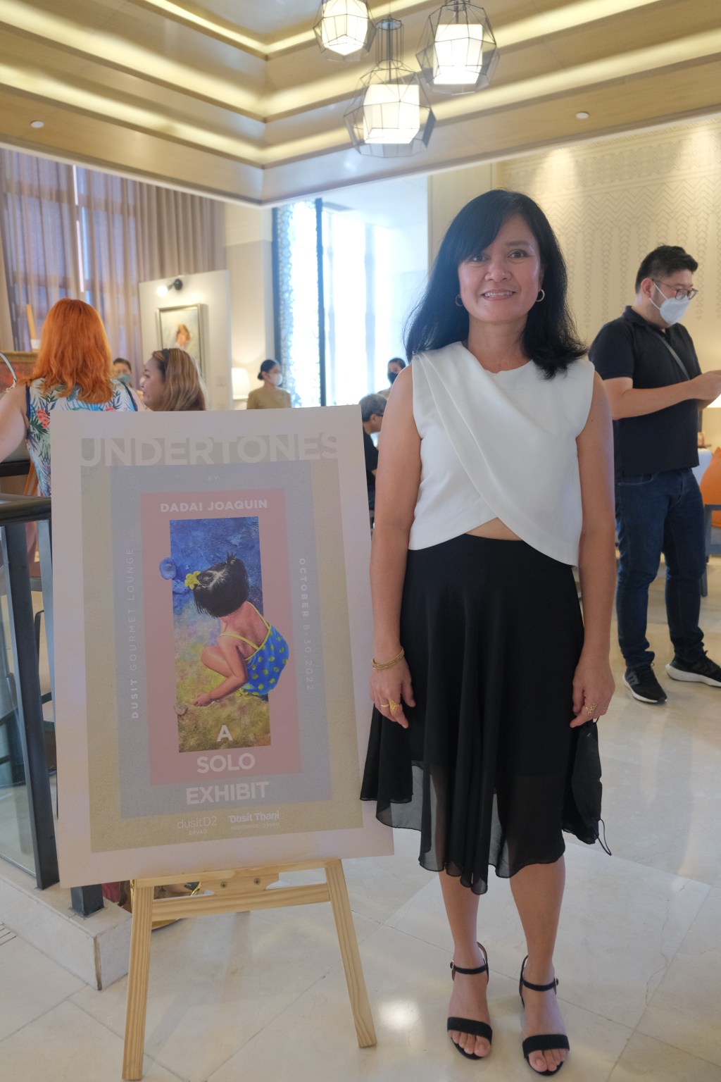 Dabawenya Artist Dadai Joaquin launches “Undertones” exhibit at dusitD2&nbsp;Davao